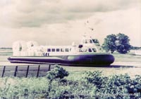 AP1-88 hovercraft with the Scandinavian company SAS -  (credit: The <a href='http://www.hovercraft-museum.org/' target='_blank'>Hovercraft Museum Trust</a>).